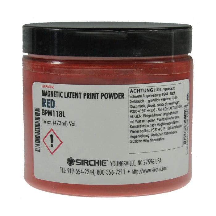 Poudre magnétique rouge (SIRCHIE BPM118L)