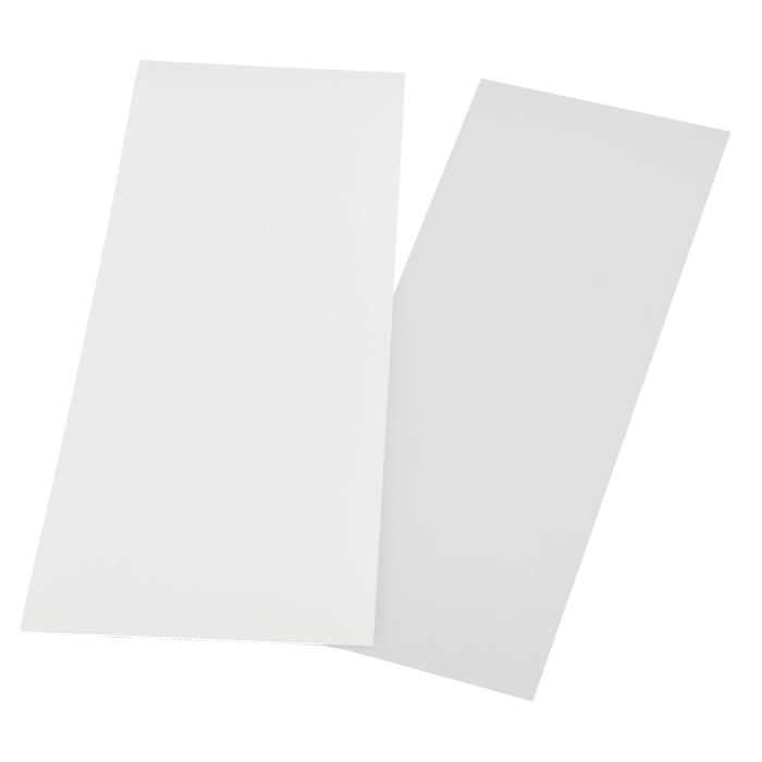 Klebefolie mit Deckblatt 13.5x36 cm (50 Paar.)