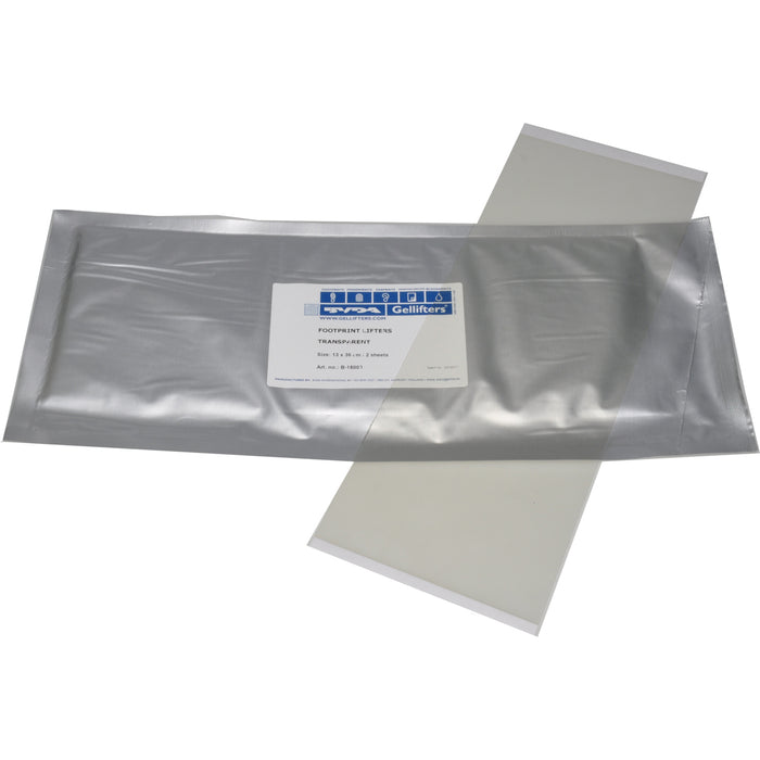 Gelatinefolien, transparent, 13x36 cm, 40 Stk./Karton (1 Stück = CHF 5.00)