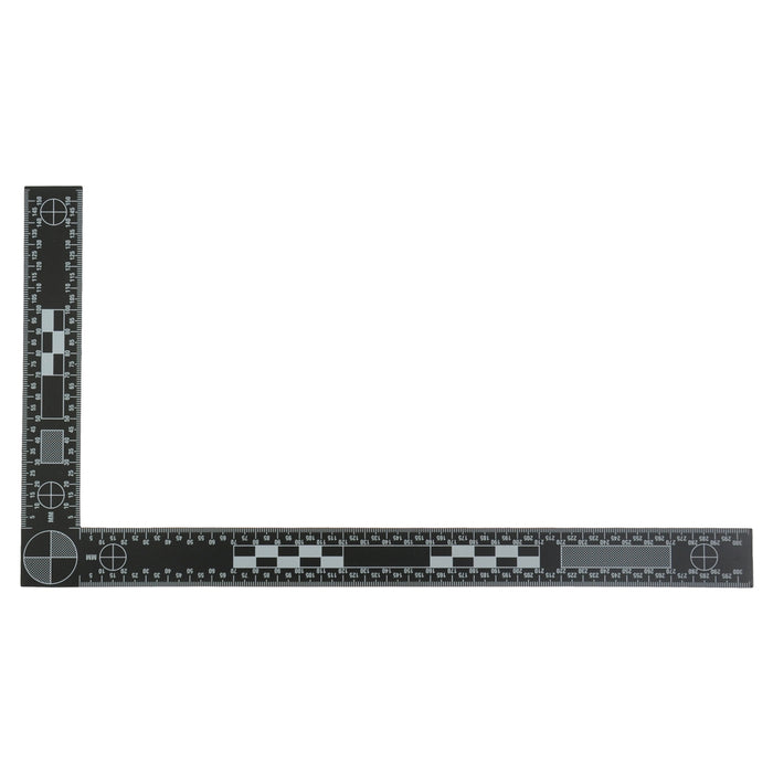 Massstab, L-Form, magnetisch, 30x15 cm, w/s (3er Set)