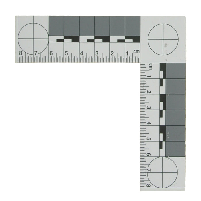 Massstab, L-Form, 8x8 cm (3er Set)